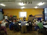 Wendy Thomas promoting HeathFest 2010