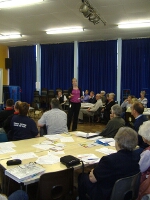 The CSI team explaining recent successful cases
