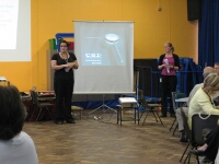 The CSI (Crime Scene Investigation) team explaining what they do