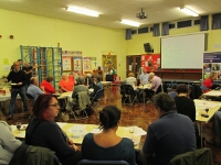 Lots of support from the Friends of the Park group