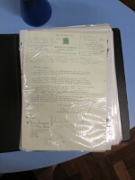 Original letter of support from the local MP
