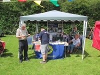 Graeme, Chris, Lynda and Judit all set for a busy day