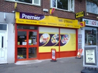 The new storefront close-up